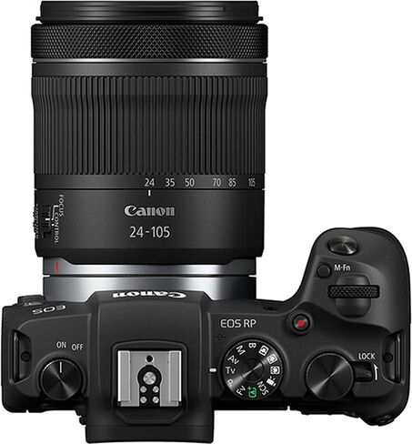 Canon EOS RP Mirrorless Camera with Canon RF 24-105mm f/4-7.1 is STM Lens + 64GB Memory Card + Accessories Including: Case, Card Reader & More (Renewed) in Kuwait