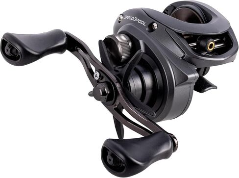 بكرة الصيد من Lew's Speed ​​Spool Baitcast، محامل 9+1، نسبة تروس 7.5:1، إطار من الألومنيوم، لوحة جانبية من الجرافيت، نظام فرامل MCS، تروس السرعة، سحب رولون، استرجاع اليد اليمنى، رمادي (تغليف البطلينوس) in Kuwait