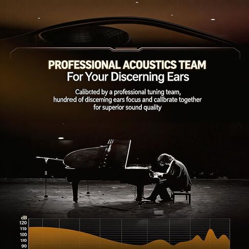 【2026 new Model】 in Ear Professional Gaming Headphones with Microphone, Long line Non delay HiFi Stereo Wired Headphones, Noise Cancelling earplugs Suitable for Music Singers (Black) in Kuwait