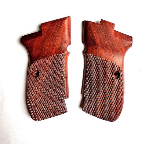 BMPL New Cz 83 82 Cz83 Cz82 Grips Checkered Hardwood Hard Wood Handmade Handcraft Beautiful Nice Gift Sport for Men Man in Kuwait