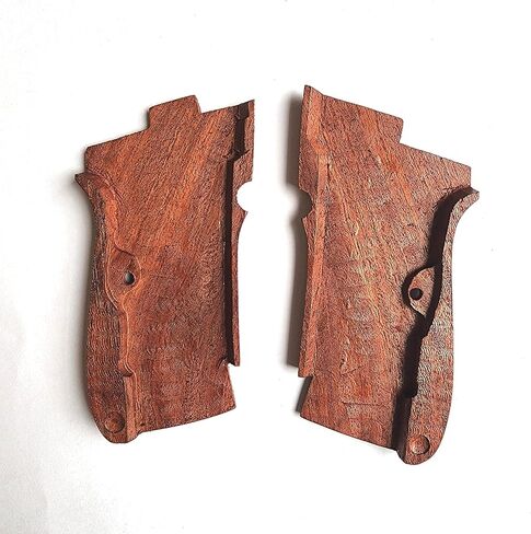 BMPL New Cz 83 82 Cz83 Cz82 Grips Checkered Hardwood Hard Wood Handmade Handcraft Beautiful Nice Gift Sport for Men Man in Kuwait