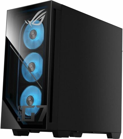 كمبيوتر مكتبي للألعاب Asus ROG G700 G700TF-SS768 - Intel Core Ultra 7 265F - 32 جيجابايت - 2 تيرابايت PCI Express NVMe 4.0 SSD - برجي - أسود in Kuwait