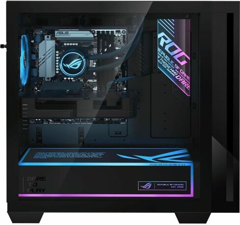 كمبيوتر مكتبي للألعاب Asus ROG G700 G700TF-SS768 - Intel Core Ultra 7 265F - 32 جيجابايت - 2 تيرابايت PCI Express NVMe 4.0 SSD - برجي - أسود in Kuwait