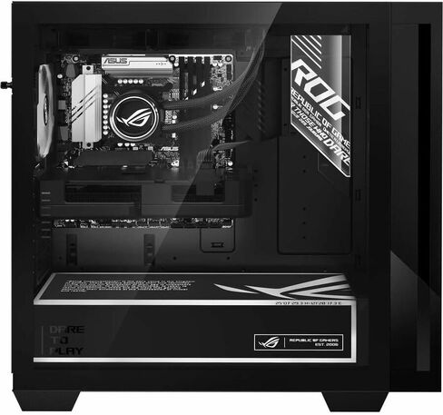 كمبيوتر مكتبي للألعاب Asus ROG G700 G700TF-SS768 - Intel Core Ultra 7 265F - 32 جيجابايت - 2 تيرابايت PCI Express NVMe 4.0 SSD - برجي - أسود in Kuwait