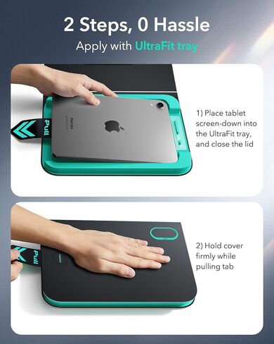 ESR 2 Pack Screen Protector for iPad mini 7th Gen (A17 Pro, 2024) & 6th Gen (2021) + 2 Pack Armorite Paper-Feel Screen Protector in Kuwait