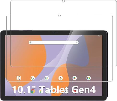 Screen Protector Compatible with Onn 10.1" Tablet Gen4 /Onn 10.1" Kids Tablet 2024, 2 Pack Replacement Tempered Glass Film 9H Hardness, Anti-Fingerprint Films Anti-Glare in Kuwait