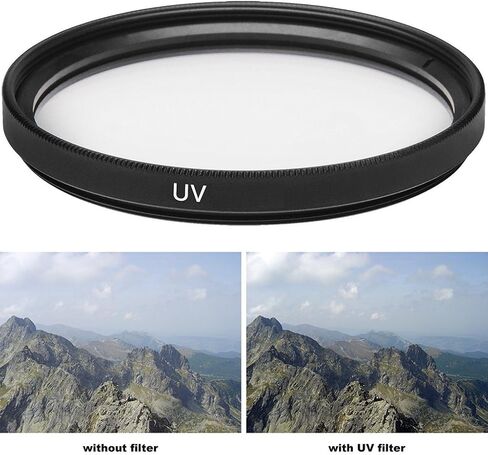 Upgraded Pro 95mm HD MC UV Filter Fits: Sony FE PZ 28-135mm F4 G OSS, 95mm UV Filter, 95 mm UV Filter in Kuwait