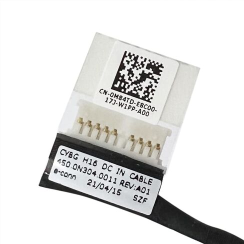 Zahara DC Power Jack Cable Charging Port Replacement for Dell Inspiron 7000 15Plus 16Plus 7610 7510 450.0N304.0011 M84TD, 0M84TD in Kuwait