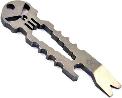 BANG TI Titanium EDC قضيب رفع مع وظيفة فتاحة الزجاجات (PunisherPB) in Kuwait