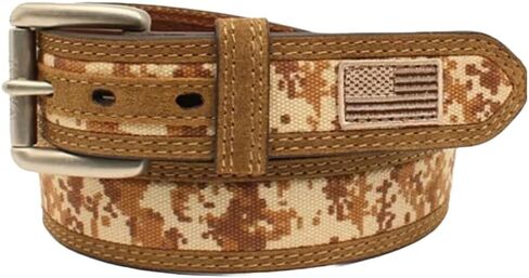 ARIAT Sport Patriot مع شريط علم الولايات المتحدة الأمريكية وحزام بإبزيم دوار in Saudi Arabia