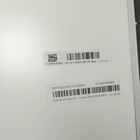 مجموعة شاشة عرض رقمية LCD بديلة للكمبيوتر المحمول LCD تعمل باللمس مع إطار مقاس 11.6 بوصة لجهاز Lenovo Chromebook 300E Gen3 5D11C95890 أسود in Kuwait