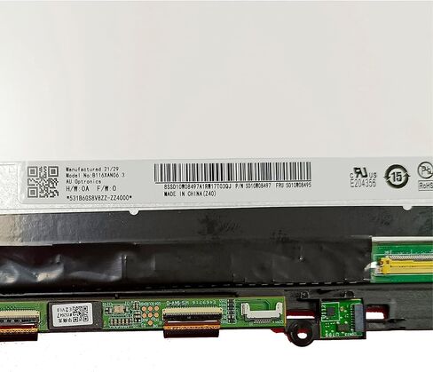 مجموعة شاشة عرض رقمية LCD بديلة للكمبيوتر المحمول LCD تعمل باللمس مع إطار مقاس 11.6 بوصة لجهاز Lenovo Chromebook 300E Gen3 5D11C95890 أسود in Kuwait