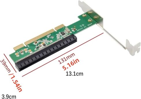 Replacement PCI to PCI Express Conversion Card 32-Bit Card for PCIE X16 Adapter PXE8112 Parts US in Kuwait