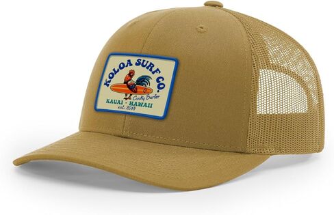 Koloa Surf Richardson 112 and 112PFP Cocky Surfer Patch Logo Caps in Kuwait