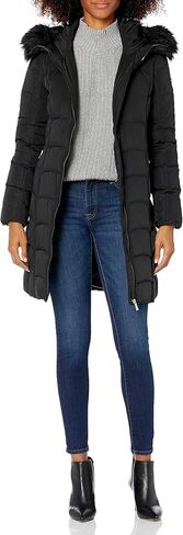 Calvin Klein Womens Button Front Single Breasted Wool Coat in Saudi Arabia