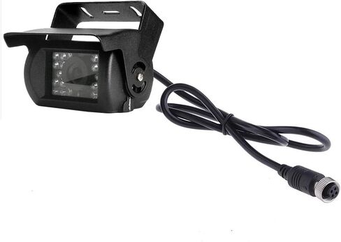 AHD 1080P 4 دبوس كاميرا احتياطية للمركبة NTSC، كاميرا الرؤية الخلفية، كاميرا عكس السيارة لشاحنة التخييم RV شاحنة بيك اب حافلة مقاومة للماء للرؤية الليلية RV حافلة شاحنة تخييم بيك اب 12 فولت 24 فولت in Kuwait