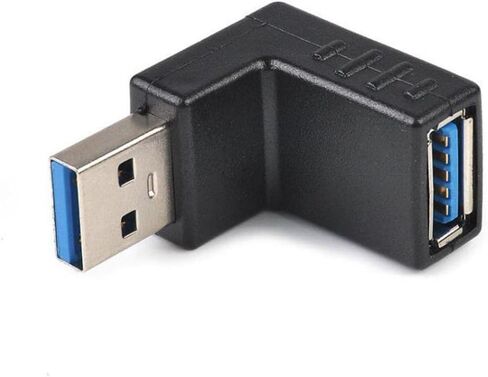 4 قطع من وصلة وصلة محول USB3.0 أنثى بزاوية 90 درجة من Baoblaze in Kuwait
