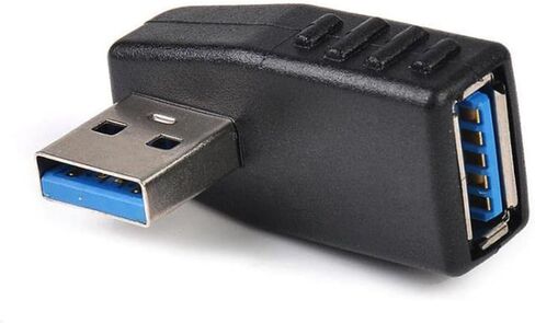 4 قطع من وصلة وصلة محول USB3.0 أنثى بزاوية 90 درجة من Baoblaze in Kuwait