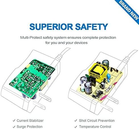 Replacement Power Supply/AC Adapter for Boss Products: MD-2 Mega Distortion, OS-2 Overdrive/Distortion & Dr.Rhythm DR-220E (Aftermarket) 91 in Kuwait