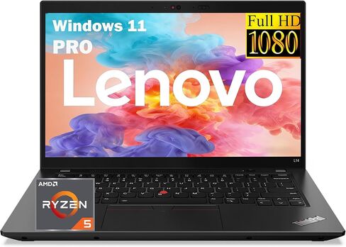 Lenovo ThinkPad L14 Gen 4 كمبيوتر محمول Win11 Pro، 14 بوصة FHD (1920x1080) كمبيوتر L14، 6 كور AMD Ryzen5 7530U، ذاكرة الوصول العشوائي 16 جيجابايت، 256 جيجابايت SSD، مفتاح الإضاءة الخلفية، HDMI (متجدد) in Kuwait