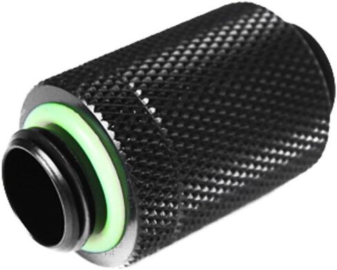 Barrow G1/4" Male to Male D-Plug Fitting, 25mm, Black in Kuwait