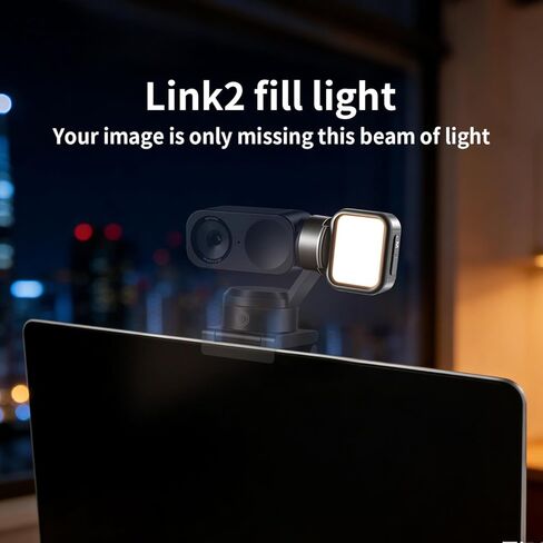 ضوء ملء متوافق مع Insta360 Link 2/2C/2 Pro، لتحسين البث المباشر وإضاءة كاميرا الويب in Kuwait