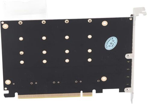 عملية مستقرة M.2 PCIE محول 4x32Gbps بطاقة لينة لأجهزة الكمبيوتر مع مؤشر LED فردي in Kuwait