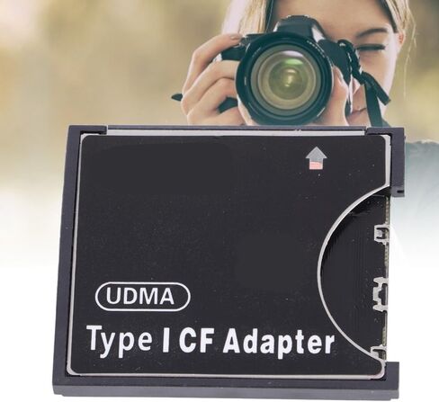 محول CF لقارئ بطاقات تخزين واي فاي من النوع الأول لبطاقة SD متوافق مع كاميرات DSLR، ودعم 2 تيرابايت للمعدات الصناعية in Kuwait