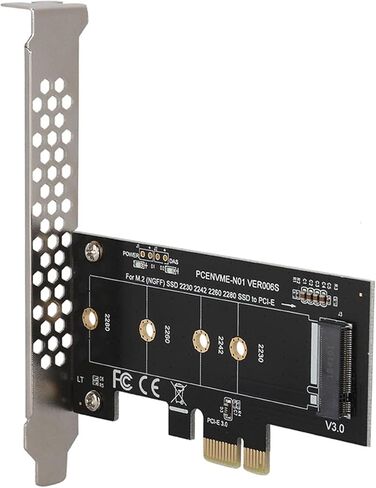 بطاقة محول PCIE لمحرك الأقراص الصلبة M.2 NVME 2230 2242 2260 2280، موسع PCIE لـ 600P، محترفي تكنولوجيا المعلومات in Kuwait