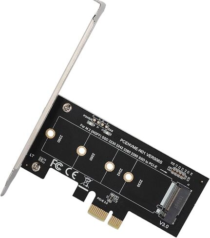 بطاقة محول PCIE لمحرك الأقراص الصلبة M.2 NVME 2230 2242 2260 2280، موسع PCIE لـ 600P، محترفي تكنولوجيا المعلومات in Kuwait