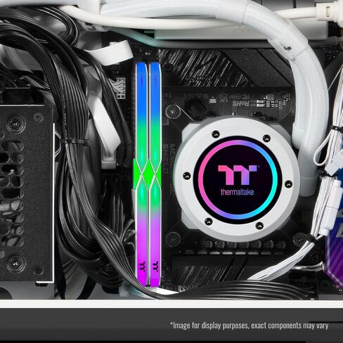 كمبيوتر الألعاب Thermaltake LCGS Traveler 9880S Mini-ITX (AMD Ryzen™ 7 9800X3D، ToughRam 32GB DDR5 6000MT/s RGB Memory، NVIDIA® GeForce RTX™ 5080، 2 تيرابايت NVMe M.2، WiFi، Windows 11) TR1S-B850-580-LCS in Kuwait