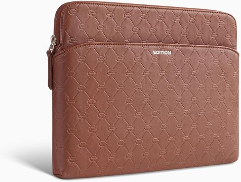 حافظة تابلت مريحة x Edition مقاس 11 بوصة، متوافقة مع iPad Air/Pro M4 2026 مقاس 11 بوصة، لوحة مفاتيح ذكية/سحرية مع حامل أقلام، حافظة من الجلد الصناعي مع جيب أمامي بسحاب للرجال والنساء، بني in Kuwait