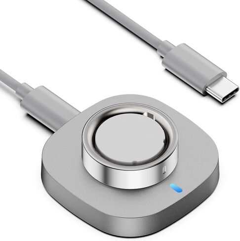 Charger Compatible with Aura-Ring Gen 4, Charging Dock with USB-C Cable for Aura-Ring 4, Size 9 in Saudi Arabia