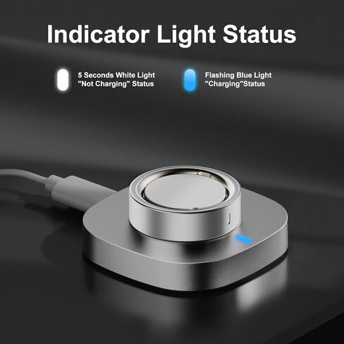 Charger Compatible with Aura-Ring Gen 4, Charging Dock with USB-C Cable for Aura-Ring 4, Size 9 in Saudi Arabia
