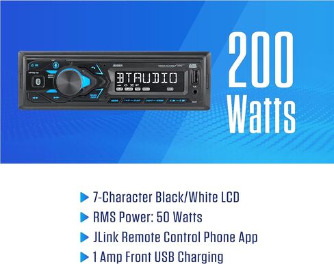 JENSEN Car Stereo with 2-Channel Amplifier Bundle in Kuwait