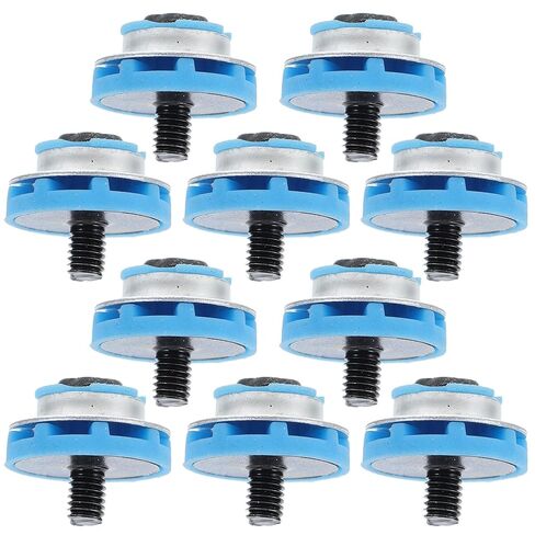 Healeved 10pcs M3 Hard Drive Screws 2.5-inch Shock Absorption Mini Computer Screws for HDD SSD Repair Gaming PC Electronics in Kuwait