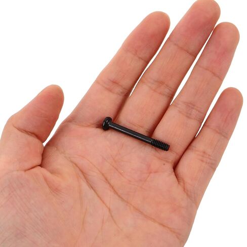 Alipis 200pcs Black #6-32 X 30mm Self-Tapping Computer Case Fan Screws with Flat Head for PC Radiator Cooling Fan Mounting and Electronics Repair in Kuwait