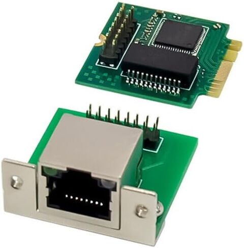مفتاح M.2 A E إلى بطاقة الشبكة RJ45 Gigabit Ethernet NIC Lan Card Intel I210 Chip2O in Kuwait