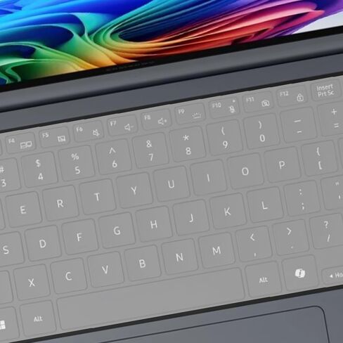 غطاء لوحة المفاتيح لجهاز 2026 Samsung Galaxy book6 14 بوصة وSamsung Galaxy Book6 Ultra 16/Book6 Pro 16 بوصة واقي لوحة المفاتيح بتصميم أمريكي (ليس لسلسلة 2025-2023 Book 5/4/3/2) - شفاف in Kuwait