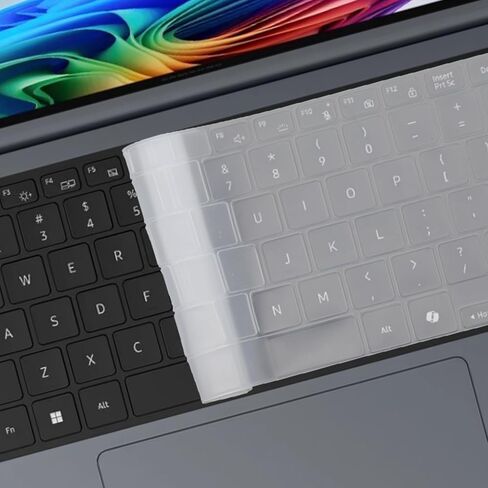 غطاء لوحة المفاتيح لجهاز 2026 Samsung Galaxy book6 14 بوصة وSamsung Galaxy Book6 Ultra 16/Book6 Pro 16 بوصة واقي لوحة المفاتيح بتصميم أمريكي (ليس لسلسلة 2025-2023 Book 5/4/3/2) - شفاف in Kuwait