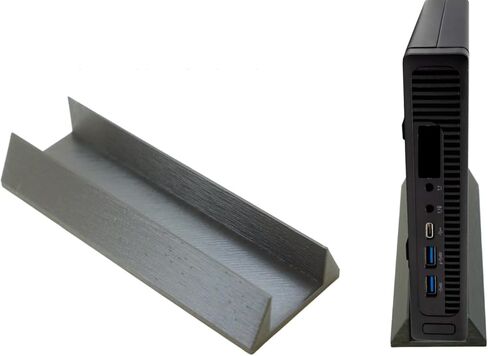 Desk Vertical Stand Holder for HP EliteDesk 400 G2 G3 G4 G5 G6 G8 600 G2 G3 G4 G5 G6 G8 DM EliteDesk 800 705 G2 G3 G4 G5 G6 G8 Mini PC Base Desktop in Kuwait