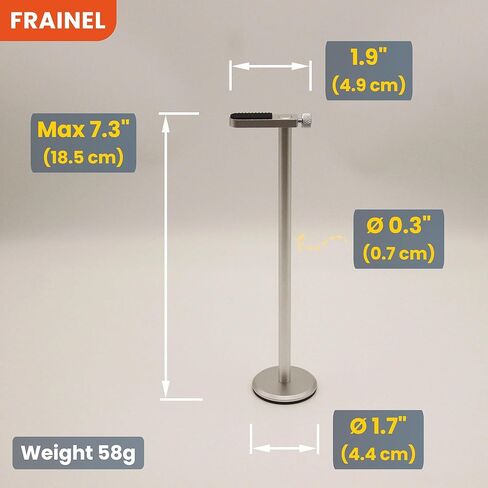 GPU Support Bracket, Universal Graphics Card Sag Support Stand (Up to 7.3"), Aluminum Alloy Video Card Holder with Magnetic Base, Rubber Pad & Leveling Tool for ATX/E-ATX/M-ATX in Kuwait