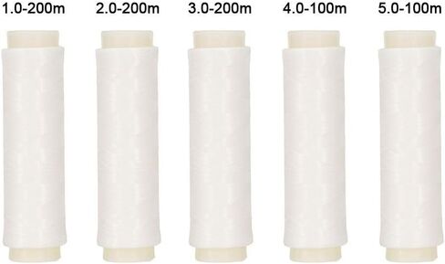 Polyester Bait Elastic Thread Spool – Invisible Fishing Line for Bait Lure, Professional Sea Fishing Tackle Accessories in Kuwait