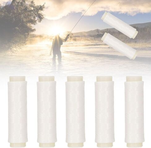 Polyester Bait Elastic Thread Spool – Invisible Fishing Line for Bait Lure, Professional Sea Fishing Tackle Accessories in Kuwait