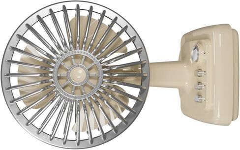 Antique Design Alloy Desktop Fan USB Power Portable Cooling 3 Speed Setting for Dorm Study Vintage Desk in Kuwait