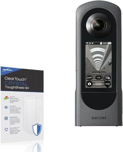 BoxWave Screen Protector Compatible with Ricoh Theta X - ClearTouch Crystal ToughShield 9H (2-Pack), Clear 9H Tough Flexible Film Screen Protector in Kuwait
