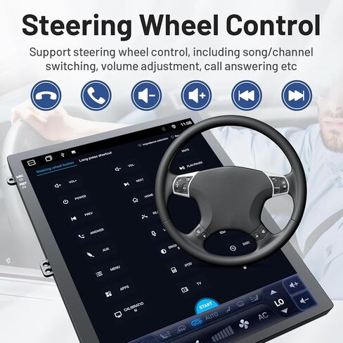 Upgrade 8+128G Car Radio for Chevy Malibu 2013 2014 2015 2016 12.1 Inches HD Touch Screen Carplay Android Auto Tesla Style Car Stereo Replacement Accessories FM AM 5GWiFi GPS Camera 36EQ BT5.0 in Kuwait