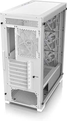 RAIJINTEK Arcadia 41 White Mid Tower PC Case, Sleek Modern Design with Tempered Glass, 120mm Rear Fan, High Airflow for Clean & Quiet Gaming Builds, ATX Support in Kuwait