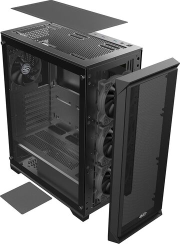 RAIJINTEK Arcadia 41 White Mid Tower PC Case, Sleek Modern Design with Tempered Glass, 120mm Rear Fan, High Airflow for Clean & Quiet Gaming Builds, ATX Support in Kuwait
