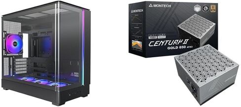 حقيبة كمبيوتر مونتك PSU Combo - حافظة King 15 PRO (B) مع Century II 1200 PSU in Kuwait